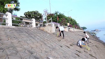 Tân Châu: Tự nguyện nhặt rác - Hành động đẹp vì môi trường