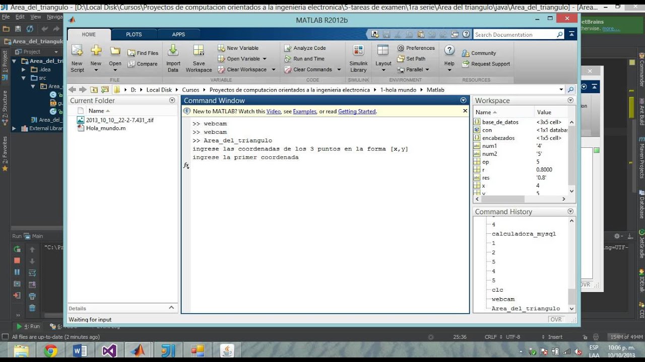 programas hechos en c# java y matlab - YouTube