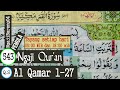 Belajar mengaji quran surah al qamar ayat 127 pelan dan tartil part 543