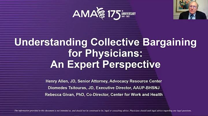 OMSS Webinar: Understanding Collective Bargaining for Physicians