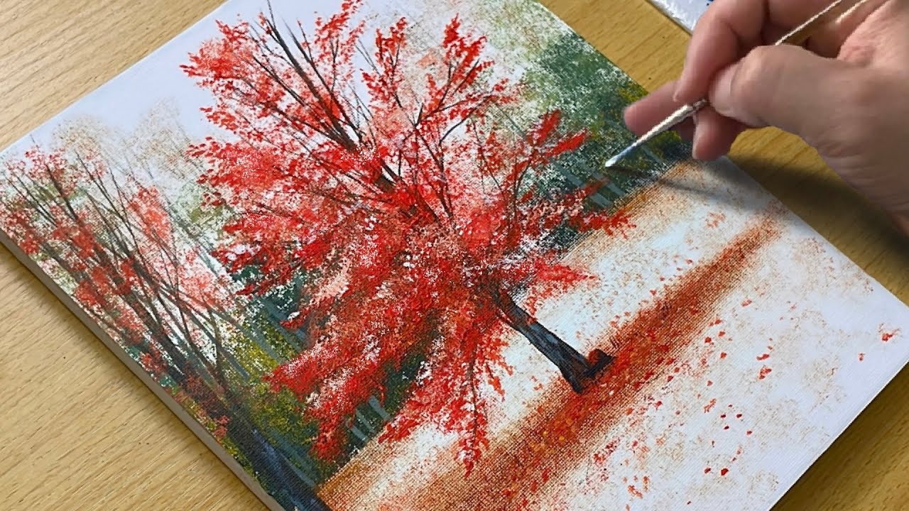 This Easy Acrylic Painting Will Shock You—Anyone Can Do It!