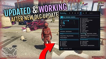 Scooby Menu UPDATED After the Safehouse in the Hills DLC (GTA 5) + Install Guide