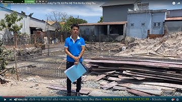 KISATO Giám Sát Móng Cho Gia Đình Anh Trung Tại Thị Xã Phú Mỹ Tỉnh Bà Rịa Vũng Tàu