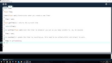 02 - Processing - Creating a Timer class