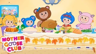 happy thanksgiving mother goose club turkey family songs for kids baby