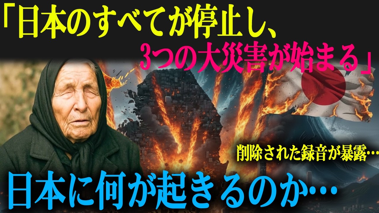 コロナと911を的中させた預言者による2026年の日本への予言「日本のすべてが停止し、3つの大災害が始まる」