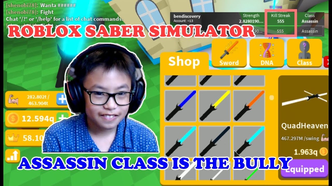 There Is A Bully In The Game Roblox Saber Simulator Who Is It