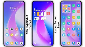 3 New HyperOS 2 control centre Themes for Xiaomi,Redmi,Poco | 3 Best HyperOS 2 Themes