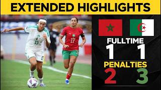 Morocco vs Algeria HIGHLIGHTS | WAFCON 2026  |  Algeria's Les Vertes Win Bronze  |  1-1 (2-3) Pens