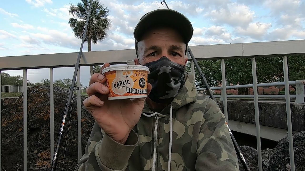 Fishing With Garlic Nightcrawlers For Catfish YouTube