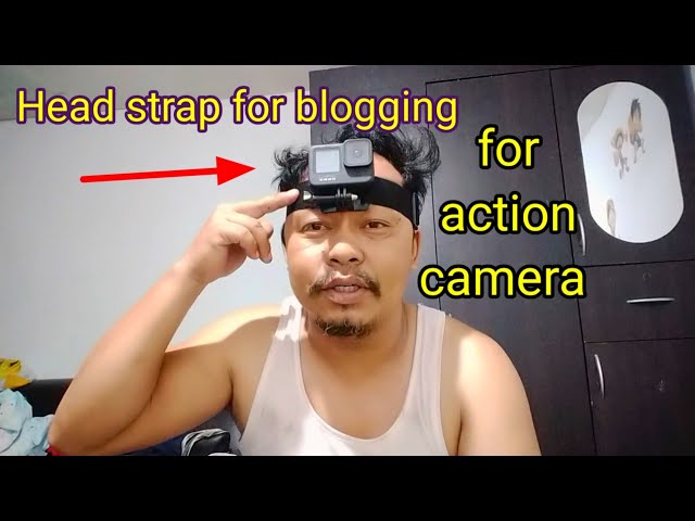 Harnais tour de tête (head strap) pour GoPro - VIDEO/Vlog - run-network