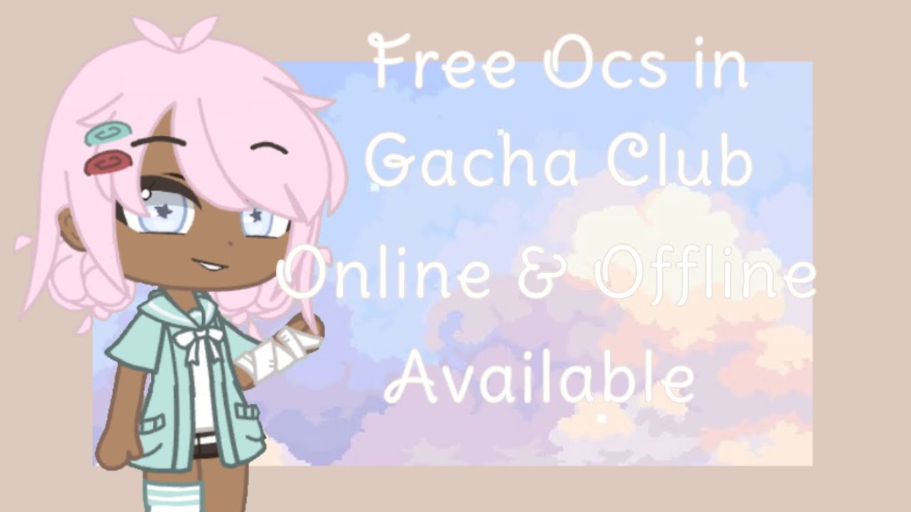 Closed), free aesthetic ocs, gacha club, offline codes on  description, @kailvy, [inspired] in 2023