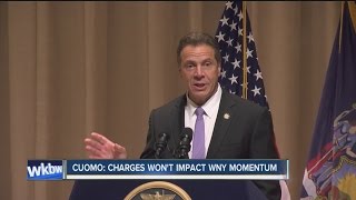 Cuomo responds to corruption case
