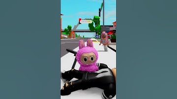 Thumbnail of this labubu saved me🤩😱#robloxshorts #roblox