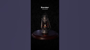 Creating a Stunning Vintage Lantern | 3D Art with Blender, Maya & Substance Painter