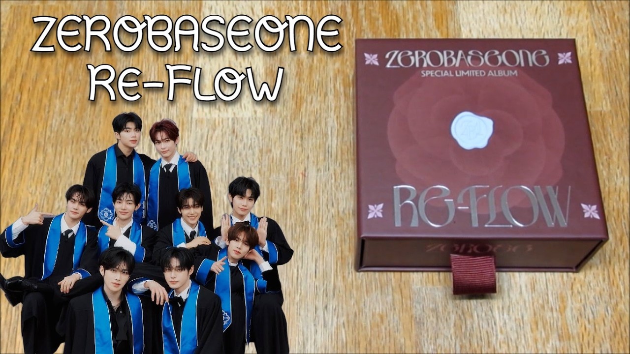 Unboxing) ZEROBASEONE Special Album RE-FLOW - YouTube
