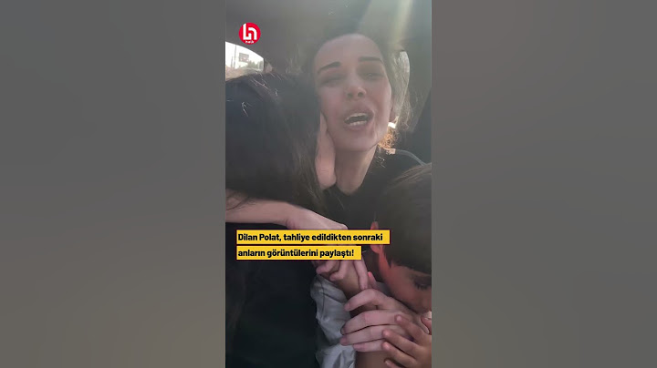 Dilan Polat, tahliye edildikten sonraki anların görüntülerini paylaştı! #shorts