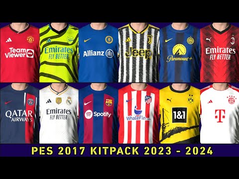 PES 2017 NEW MEGA KITPACK 2022-2023 - PES 2017 Gaming WitH TR