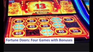 The Big Win on Fortune Doors  Ruby Hero Jade Assassin Amethyst Princess and Sapphire Sage! L&W Game
