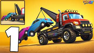🛻Tow N Go Gameplay Walkthrough Levels 1-9 Roadside Rescue Missions (Android,iOS) screenshot 4