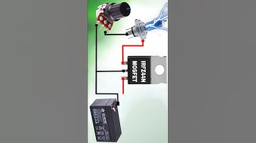 12v led light controller circuit || how to make led controller #shortsfeed #electronic #shorts#diy