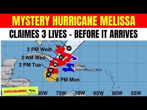 Three Dead in Jamaica BEFORE Hurricane Melissa Arrives 🇯🇲 -  LIVE Update Now