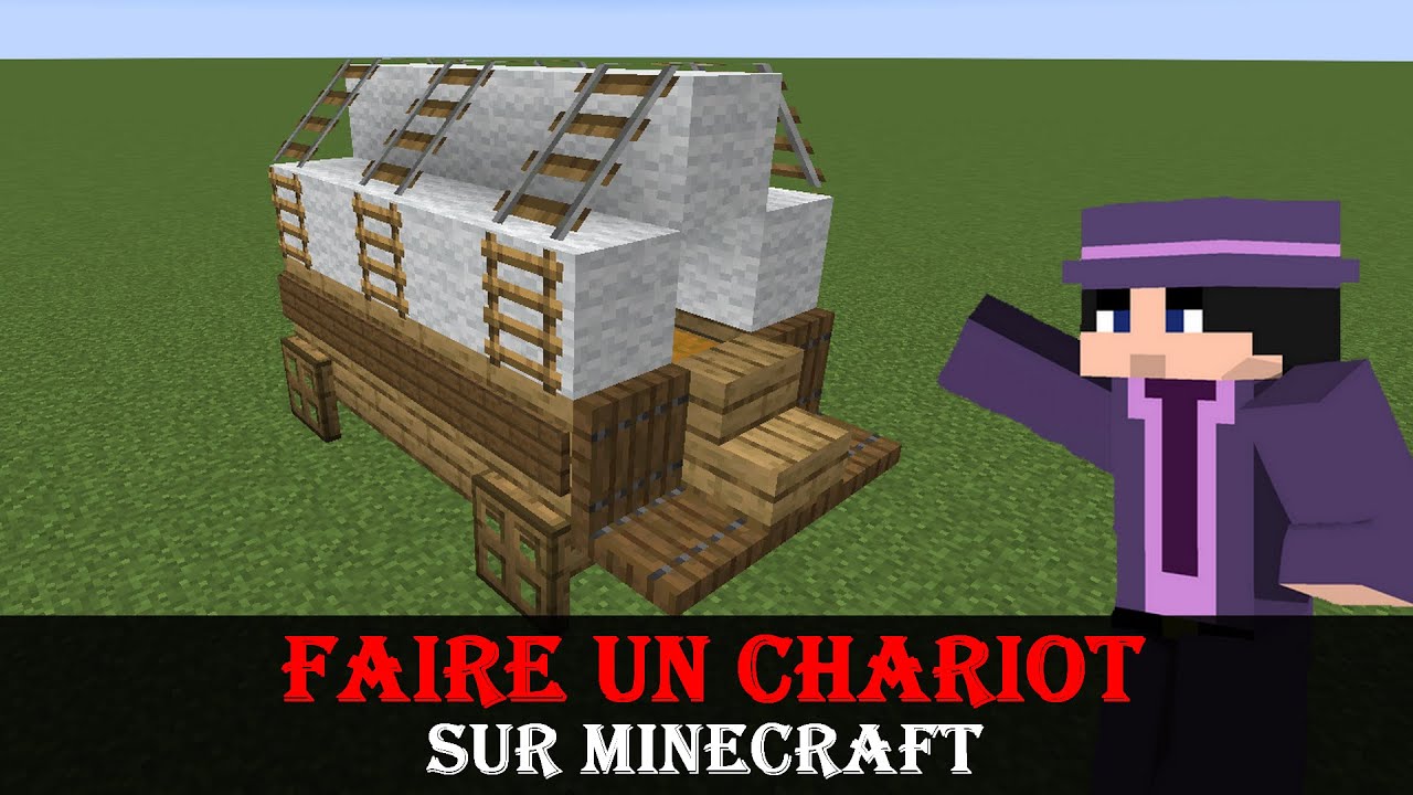 [TUTO] Comment faire un chariot sur Minecraft ️ - YouTube