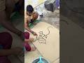 S for rose step by step for beginners #art #shorts