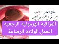 المراقبة الهرمونية الرجعية اثناء الحمل والولادة والرضاعة للسنة الثانية ادب وفلسفة 