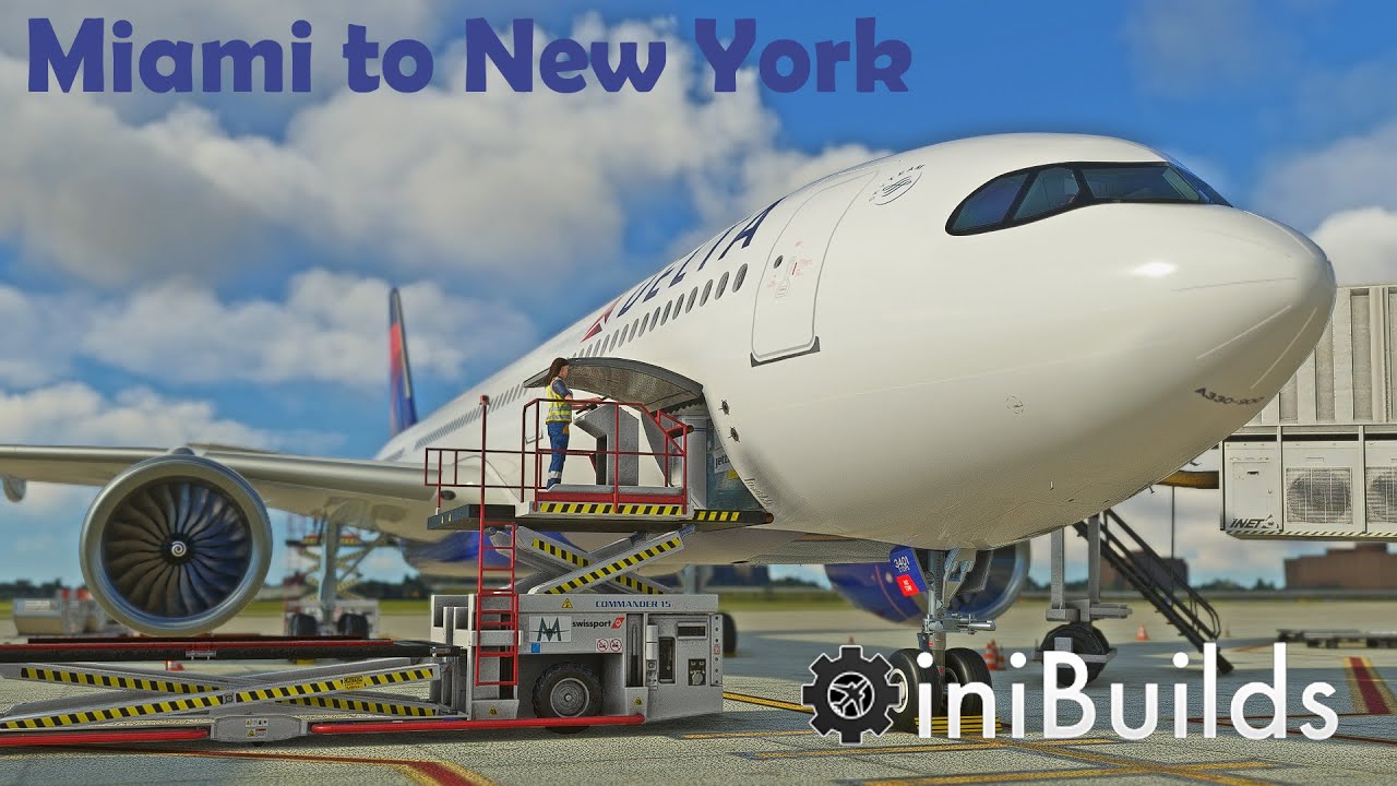 MSFS LIVE Delta A330 NEO From Miami To New York NEW Inibuilds JFK msfs-live-delta-a330-neo-from-miami-to-new-york-new-inibuilds-jfk