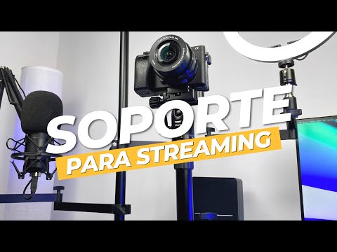 How to IMPROVE your STREAMS with 1 accessory - Ulanzi desktop mount | REVIEW in SPANISH