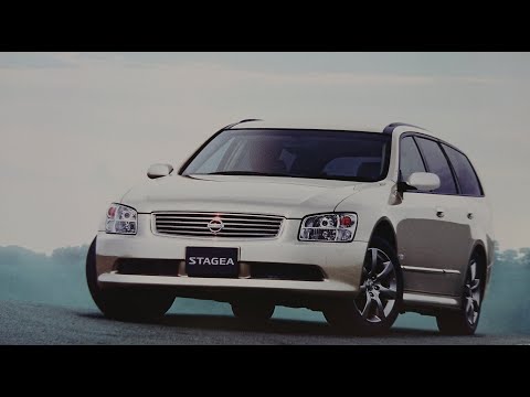 日産 2代目ステージア 後期型のカタログ NISSAN STAGEA 旧車カタログ