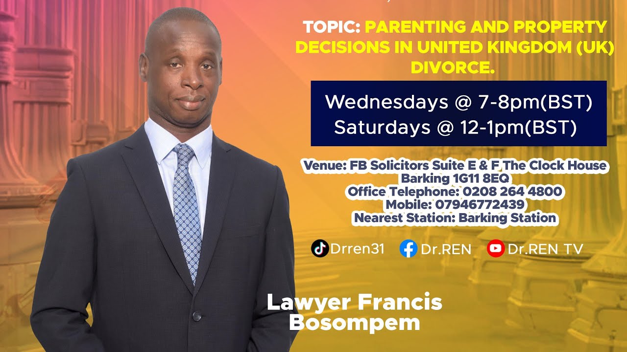 PART 1: Topic: Parenting and Property Decisions in United Kingdom (UK) Divorce. 