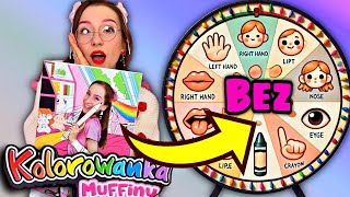 MY NEW BOOK!🤩COLOR WITHOUT USING YOUR HANDS CHALLENGE! screenshot 4