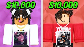 Who Can Make The BEST Avatar With Only $10,000 ROBUX  Challenge