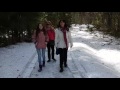 Фолк. В лесу поём. Песня о дороге.