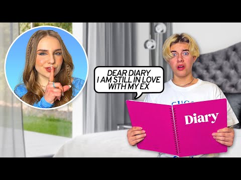 Leaving Out My SECRET DIARY For My EX BOYFRIEND To Find PRANK