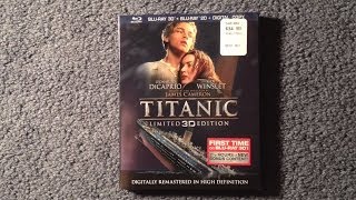 Unboxing Titanic Blu-Ray 3D/Blu-Ray 2D/Digital Copy