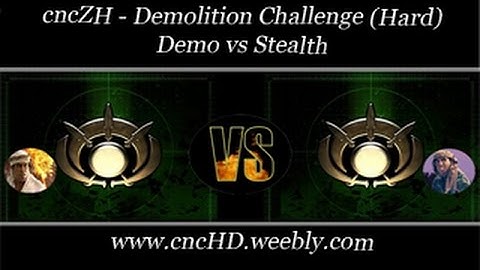 [C&C Zero Hour Challenge] - Demo vs Stealth (6) - [Hard]