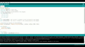 Keypad interfacing with arduino in tamil.