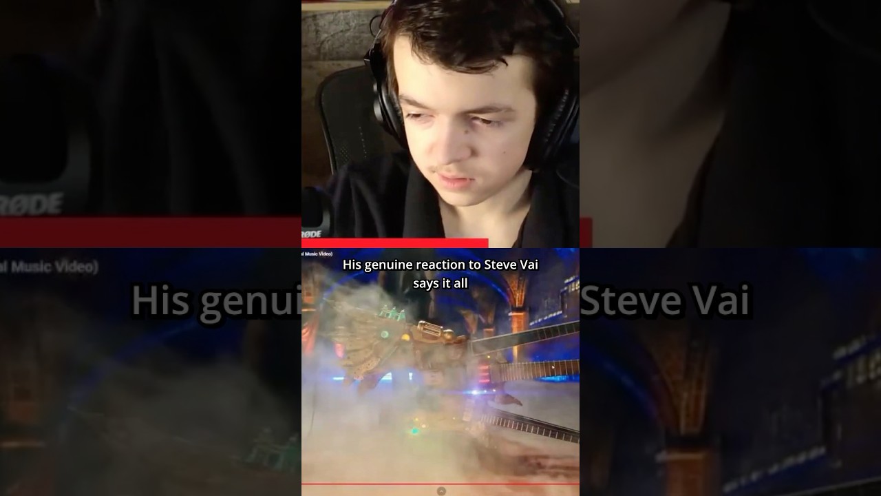 Raw reaction to Steve Vai's epic performance! Steve Vai - Teeth Of The Hydra (OMV)