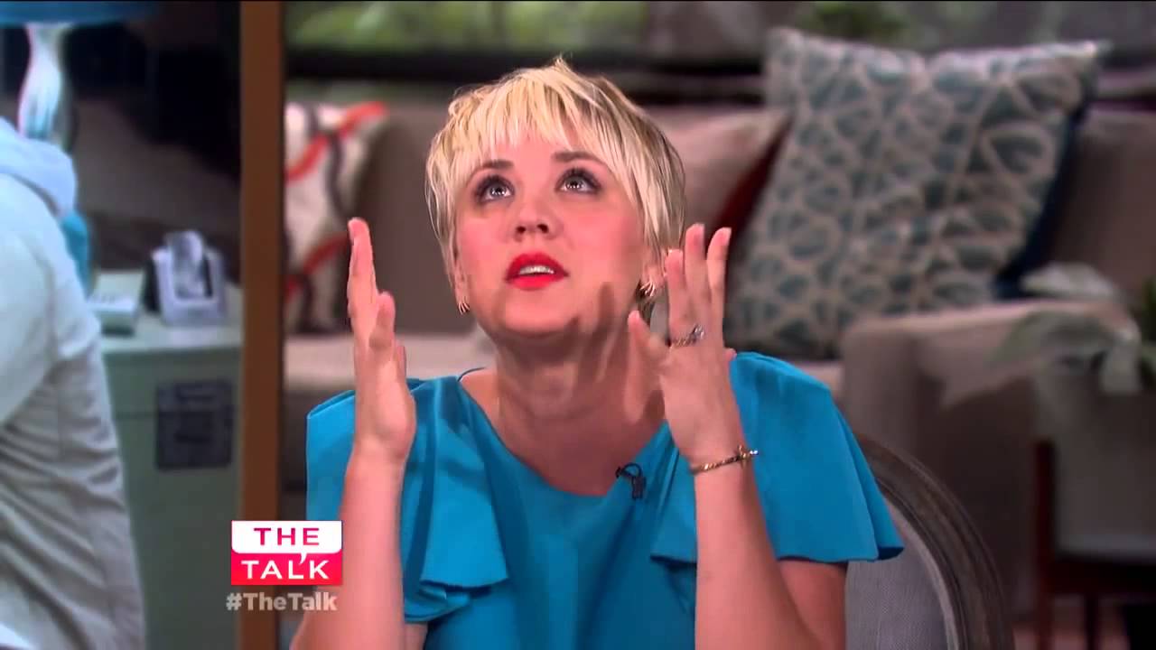 The Talk Kaley Cuoco Sweeting Talks The Big Bang Theory Season Eight ...