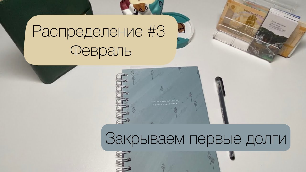  #3 Февраль 2026 • Распределение бюджета по конвертам