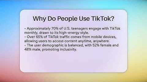 Why Do People Use TikTok? - Everyday-Networking