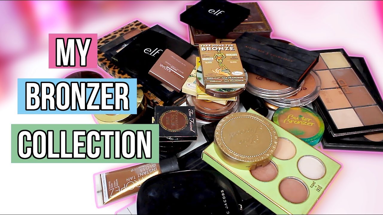 MY BRONZER COLLECTION 2018 Cruelty Free YouTube