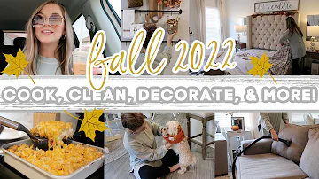 CLEANING, DECORATING, COOKING, SHOPPING, + MORE! | COZY FALL CLEAN + DECORATE | Lauren Yarbrough