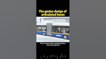 The genius design of articulated buses #knowledge #science