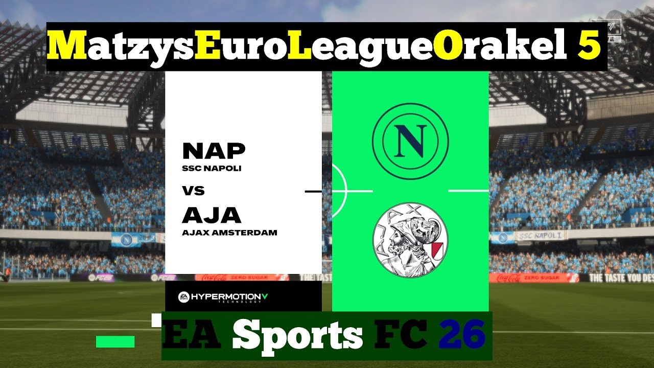 M.E.L.O. 5 ⚽ 126 SSC Neapel vs. Ajax Amsterdam ⚽ Spieltag 9 | EAFC 26