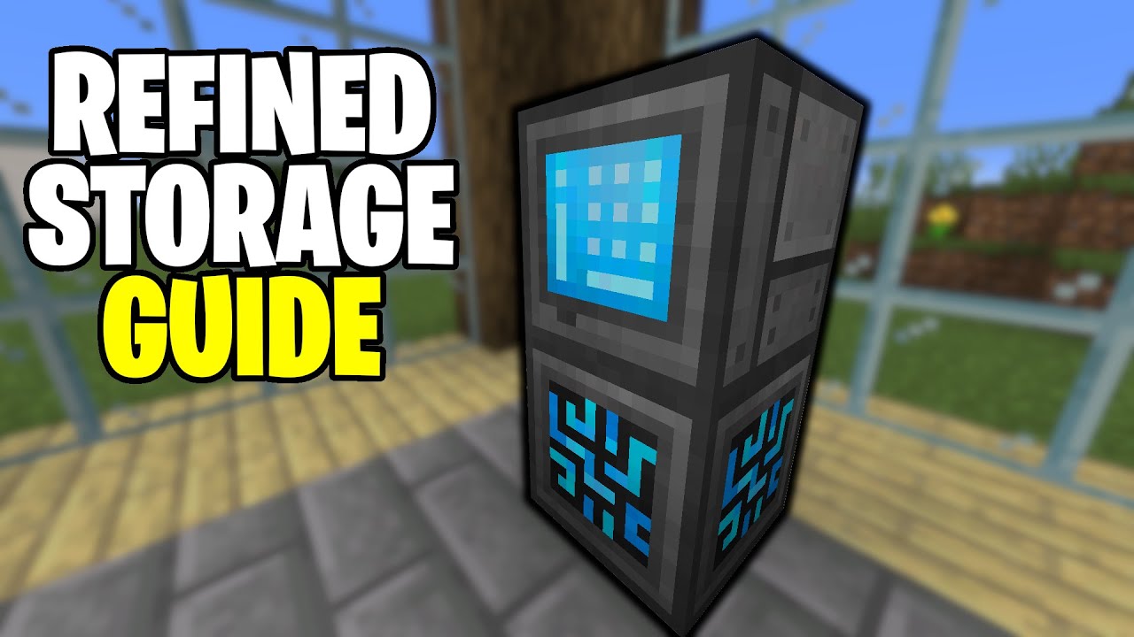 Refined Storage Guide | Best Minecraft Mod Guide - YouTube