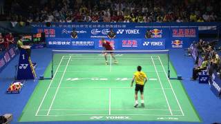 [2011 Double Star BWF Sudirman Cup MS F] Lin Dan vs Peter Gade